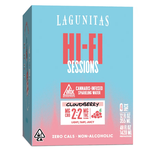 Cloudberry 4pk Beverages by Lagunitas Hi-fi Hops, $22.00