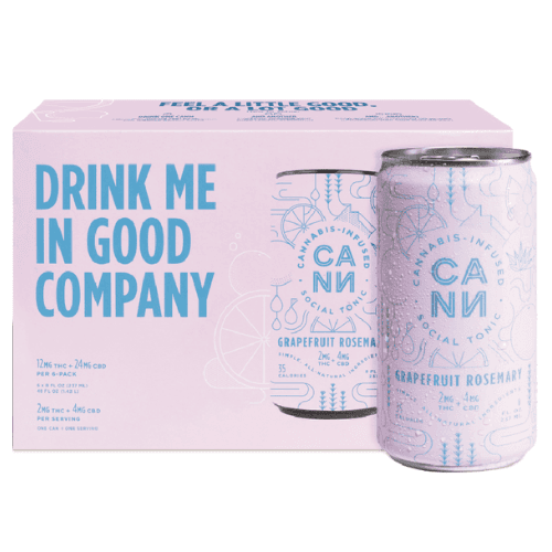 Grapefruit Rosemary Beverages by CANN Beverages, $25.00