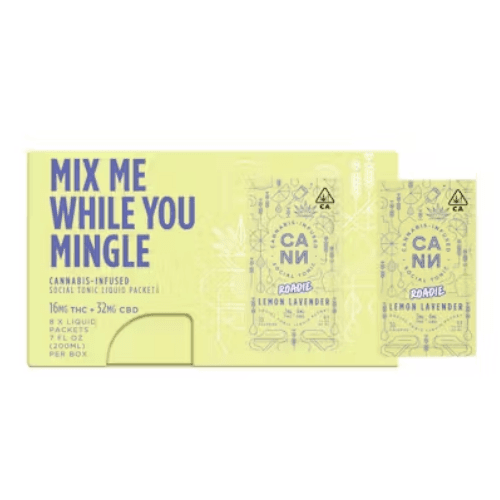 CANN Beverages Lemon Lavender Roadies - 8 Pack Beverages cannabis