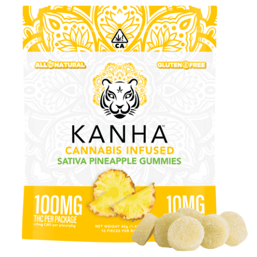 Pineapple Edibles by Kanha, $14.00