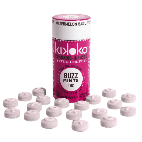 Kikoko 20pk Buzz 100mg Mints Little Helpers Edibles cannabis