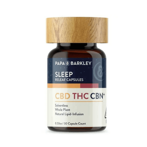 Papa & Barkley 2:4:1 30ct CBN Capsules Tincture cannabis