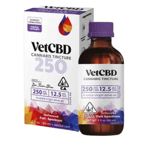 Vet CBD CBD 250mg/ THC 12.5mg Regular Strength Tincture Tincture cannabis