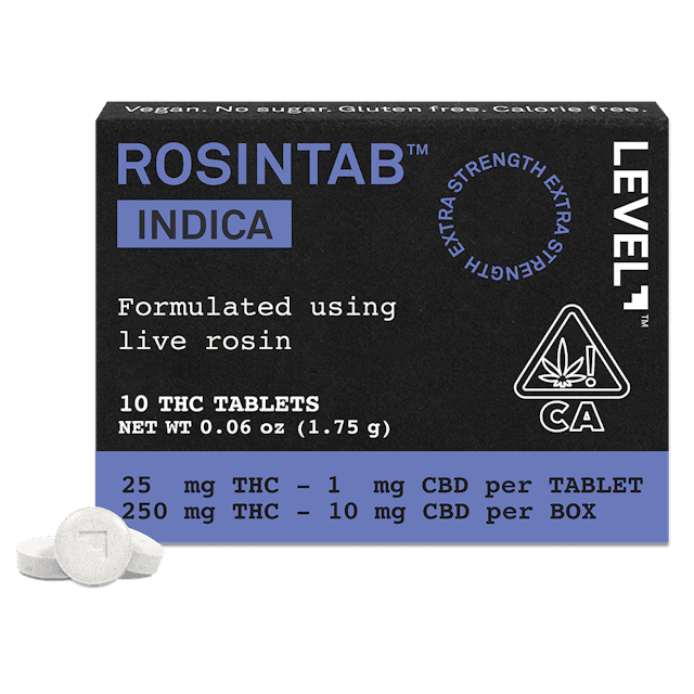 Level 10pk Sativa Rosintab Tincture cannabis