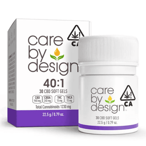 Care by Design 18:1 (30ct) capsules Soft Gels Capsules Refresh Tincture cannabis