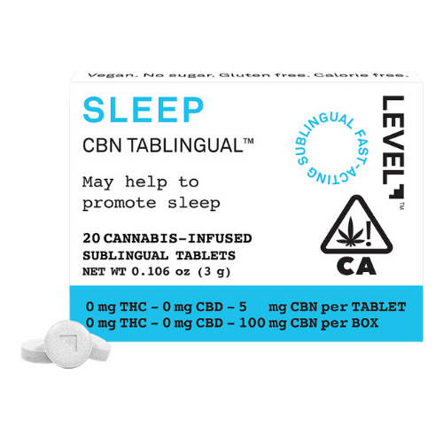 Level Sleep CBN Tablingual Tincture cannabis