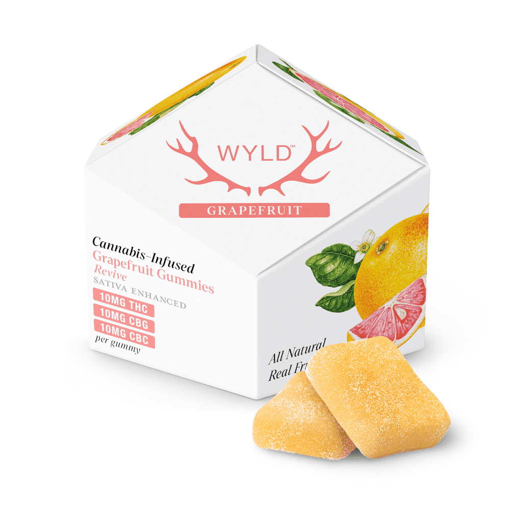 1:1:1 Grapefruit Edibles by WYLD, $22.00
