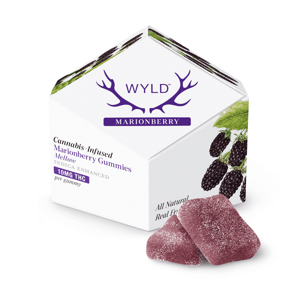 WYLD Marionberry Fruit Chews - 100 mg Edibles cannabis