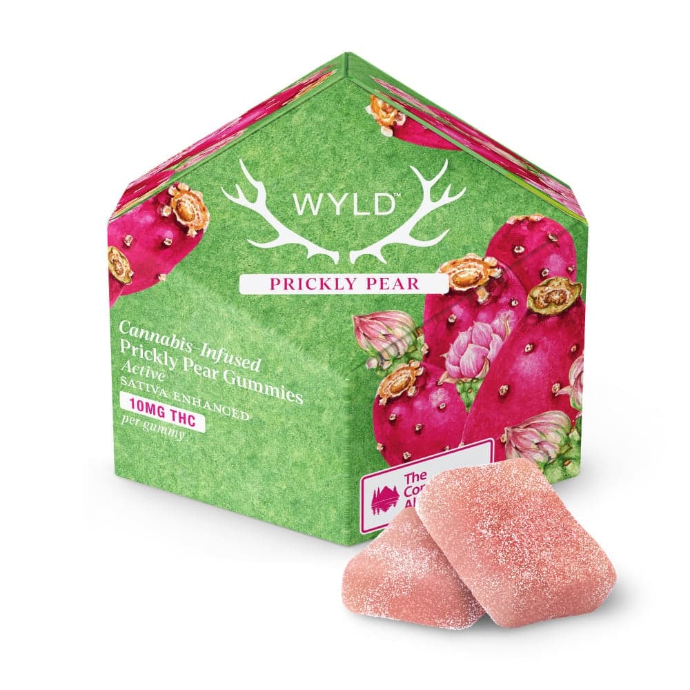 WYLD Prickly Pear Fruit Chews - 100 mg Edibles cannabis