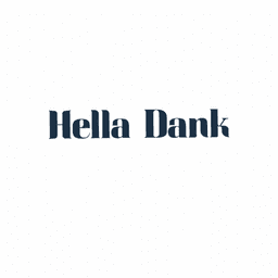 Hella Dank logo