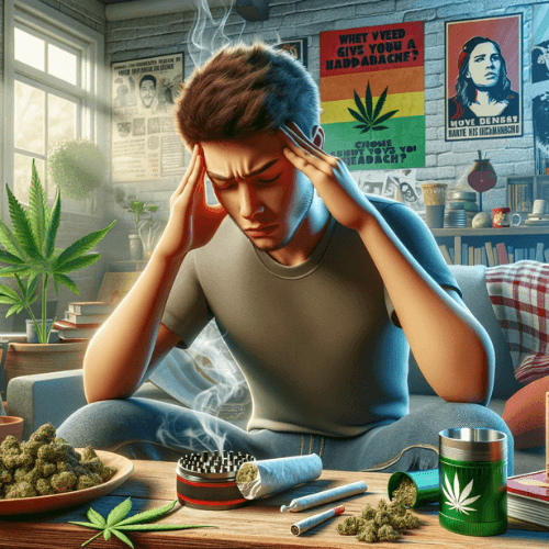 Does weed give you a headache?
