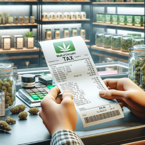 Do dispensaries tax you when you have a med card?
